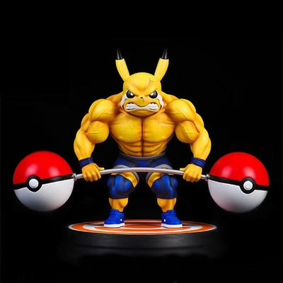 Figurine Pikachu Musclé