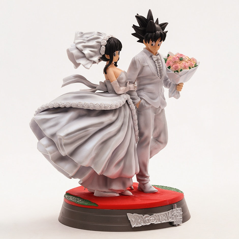 Figurine Son Goku & Chichi Mariage