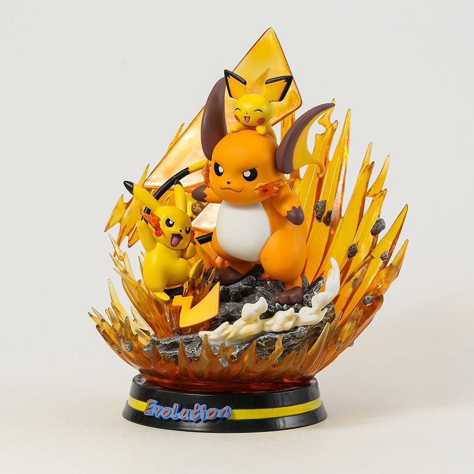 Figurine Pokémon - Raichu Evolution