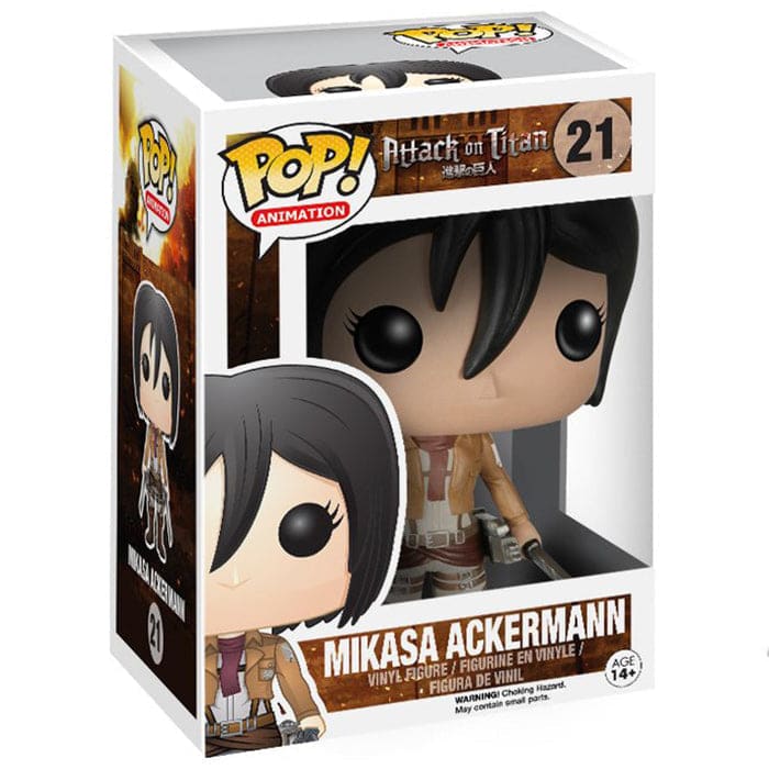 Figurine POP Mikasa - Attaque des Titans™