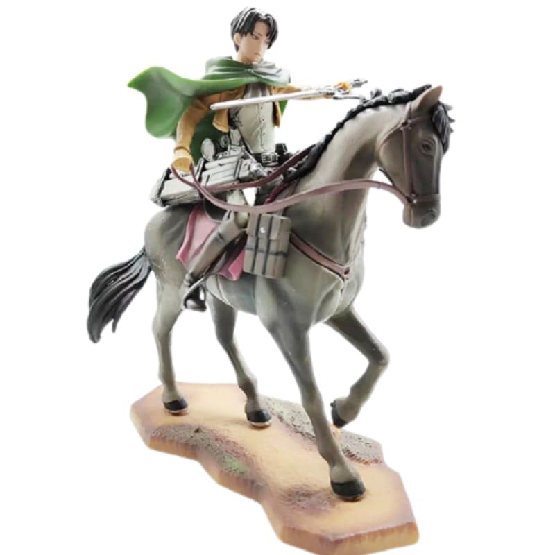 Figurine Rivaille Ackerman à cheval - Attaque des Titans™