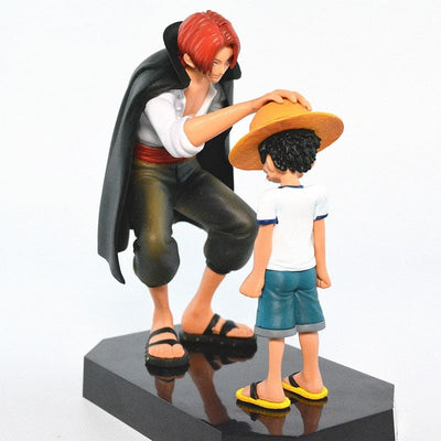 Figurine Shanks le Roux avec Monkey D Luffy - One Piece™