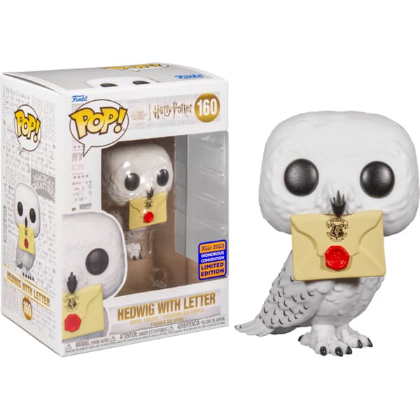 Figurine POP Hedwig avec la lettre