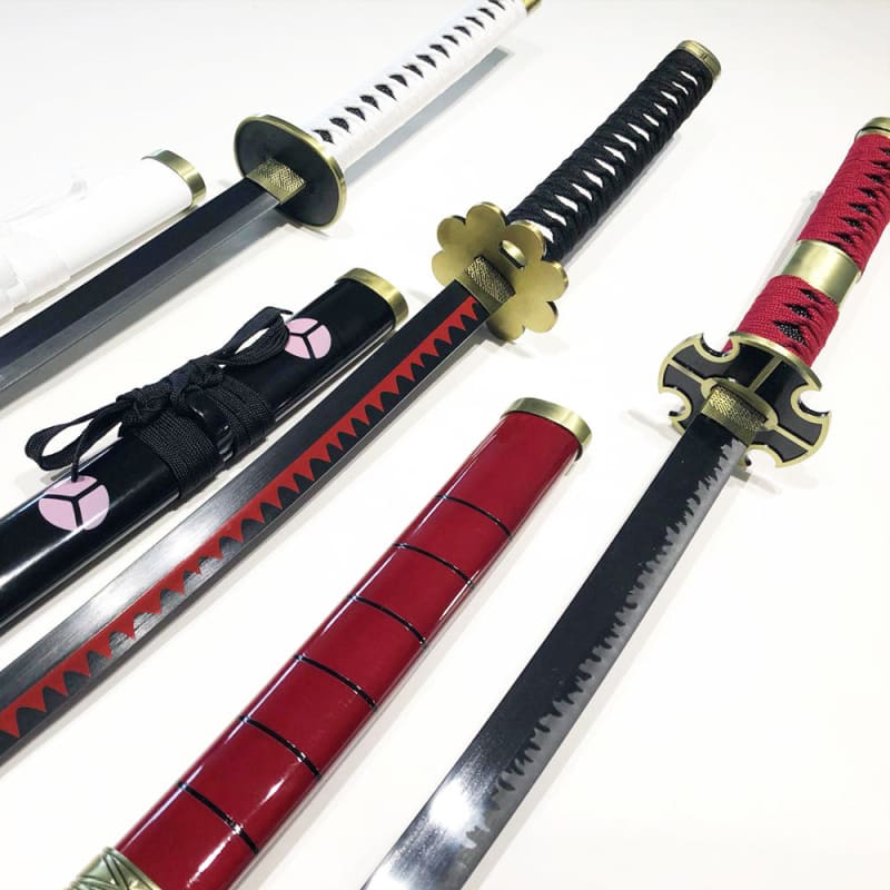 Lot 3 Katanas Roronoa Zoro - One Piece™