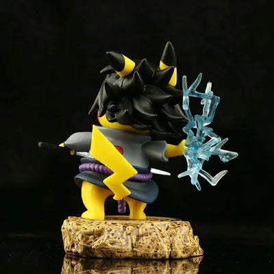 Figurine Pokémon Pikachu Sasuke Uchiha