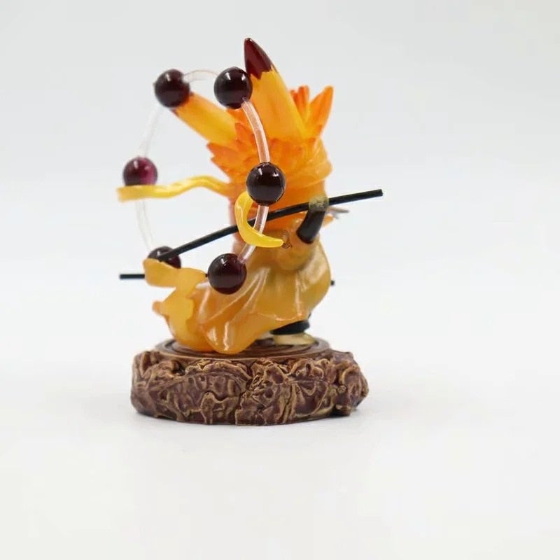 Figurine Pokémon Pikachu Naruto Uzumaki Kurama Mode