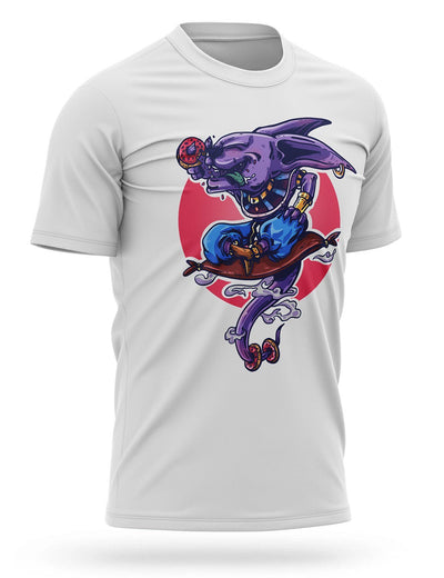 T-Shirt Dragon Ball Super Beerus Donuts