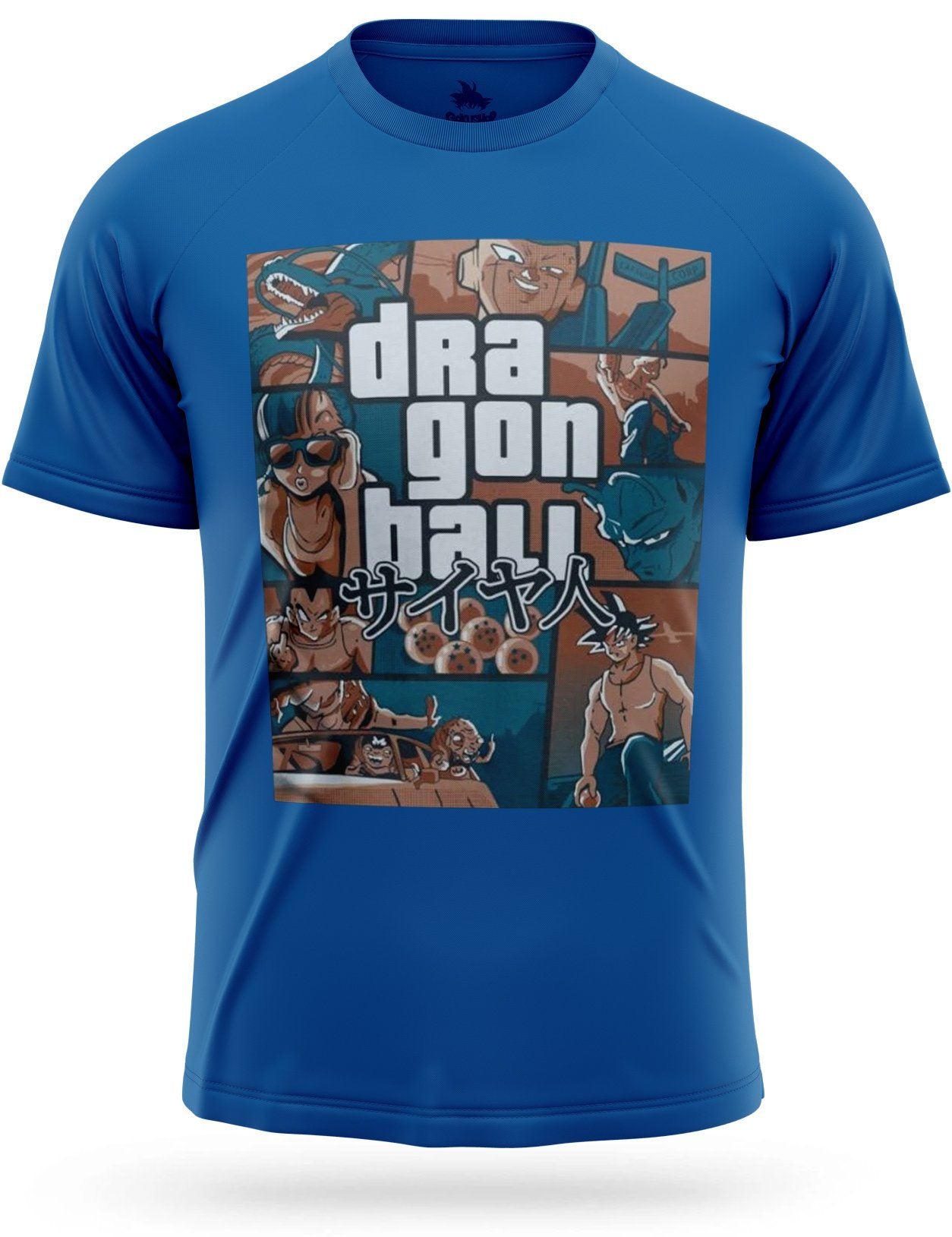 T-Shirt Dragon Ball Z Grand Theft Auto (GTA)