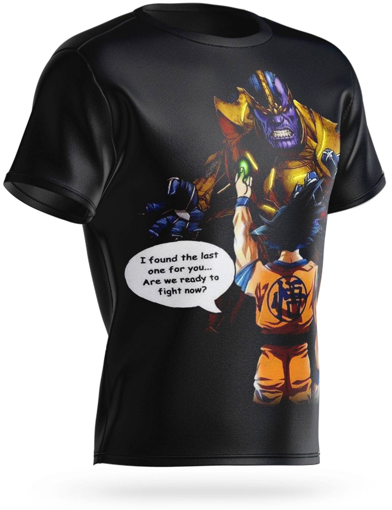 T-Shirt Dragon ball Goku vs Thanos