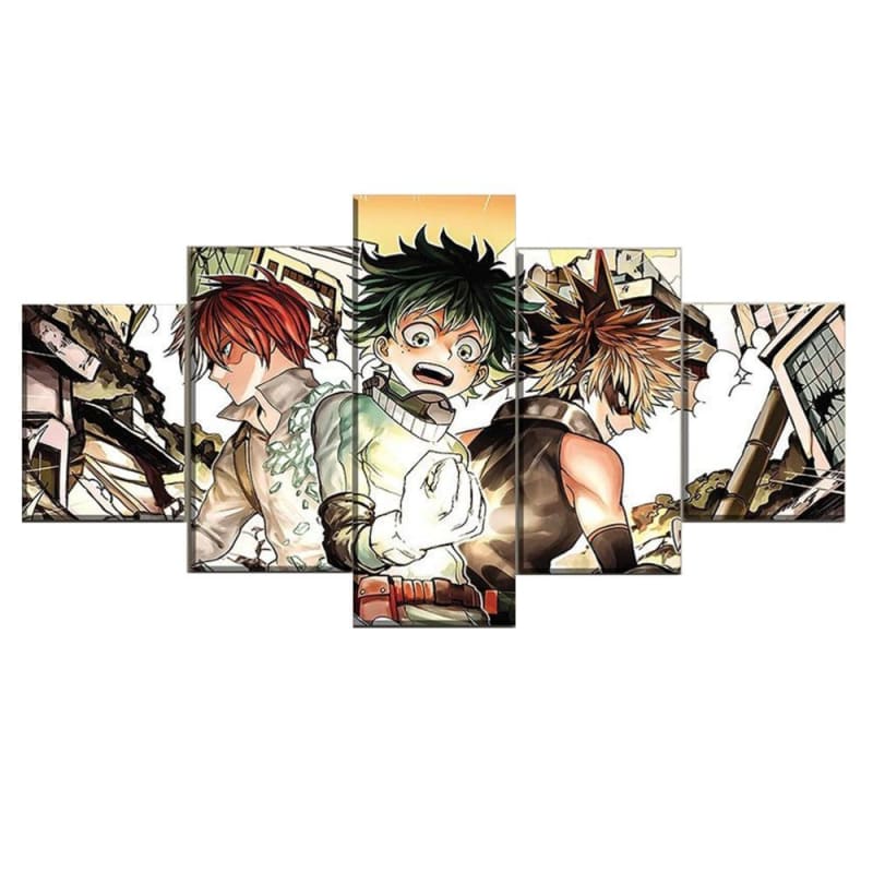 Tableau Shoto, Izuku et Bakugo - My Hero Academia™