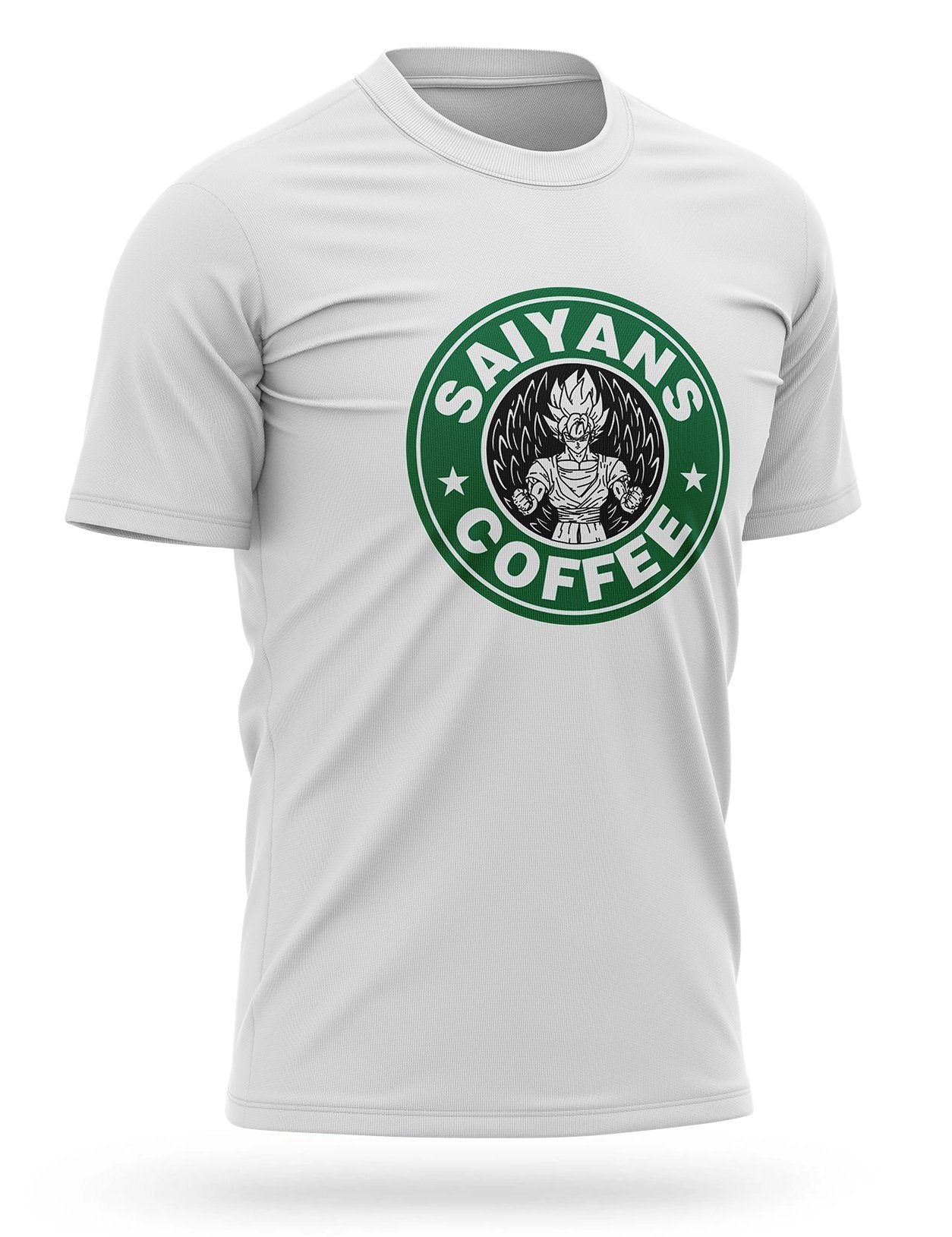 T-Shirt Dragon Ball Z Saiyans Coffee