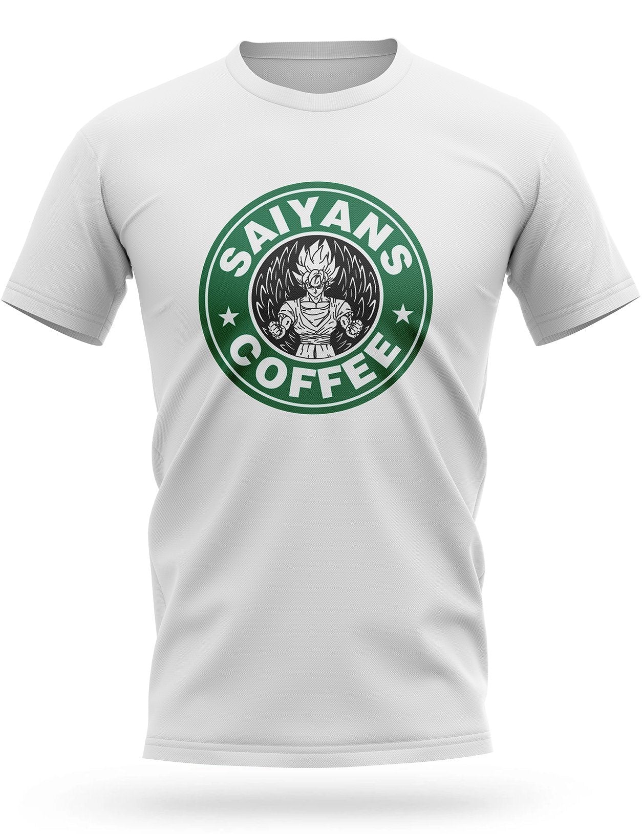 T-Shirt Dragon Ball Z Saiyans Coffee