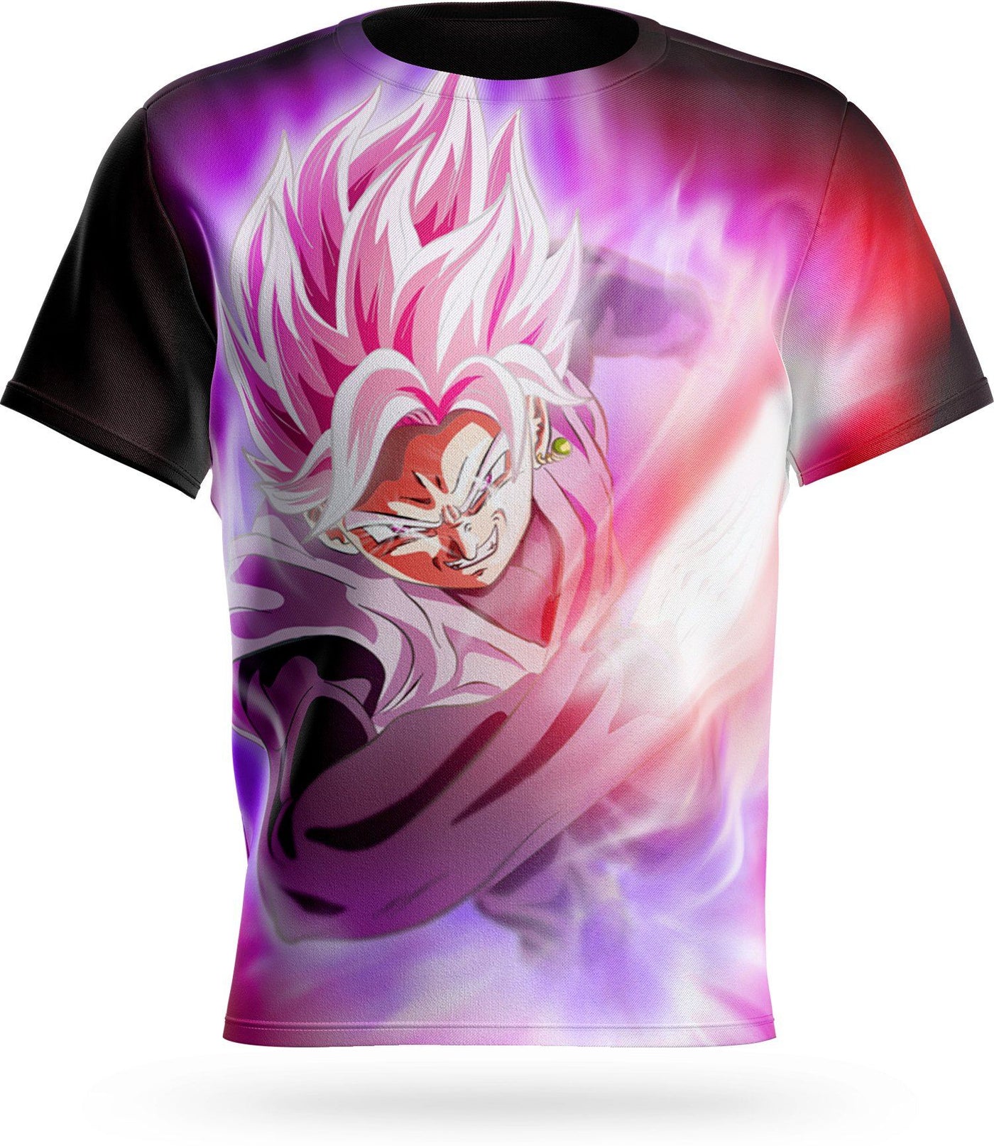 T-Shirt Dragon Ball Super Goku Black Rosé Combat