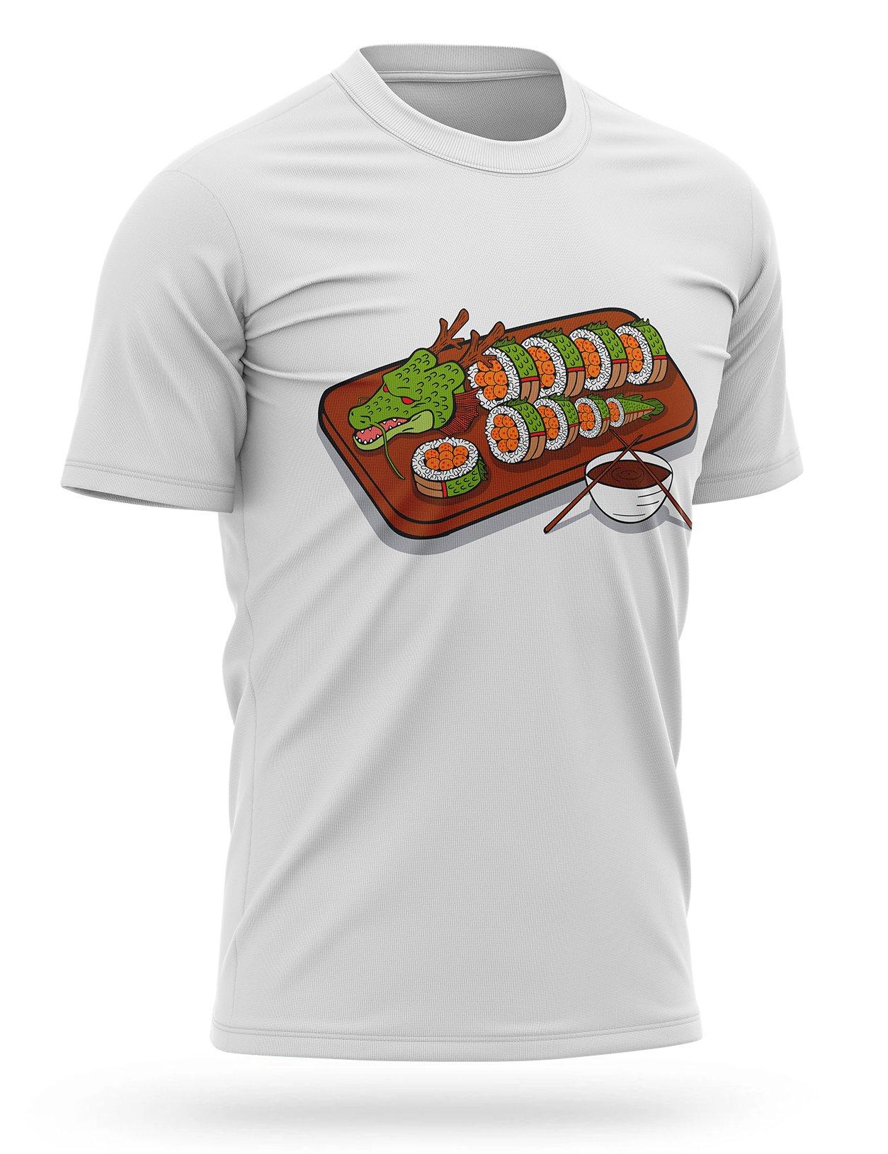 T-Shirt Dragon Ball Z Dragon Shenron Sushi