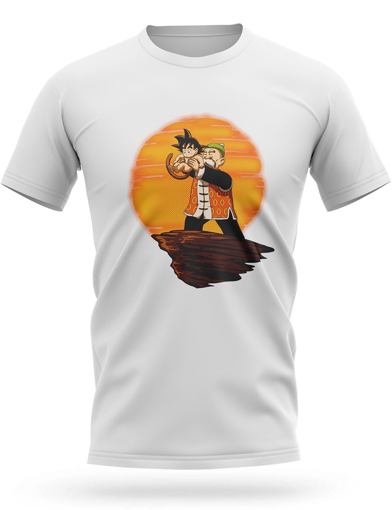 T-Shirt Dragon Ball Son Goku Roi Lion