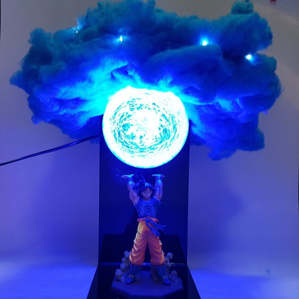 Lampe Dragon Ball Z Goku Genkidama Nuage